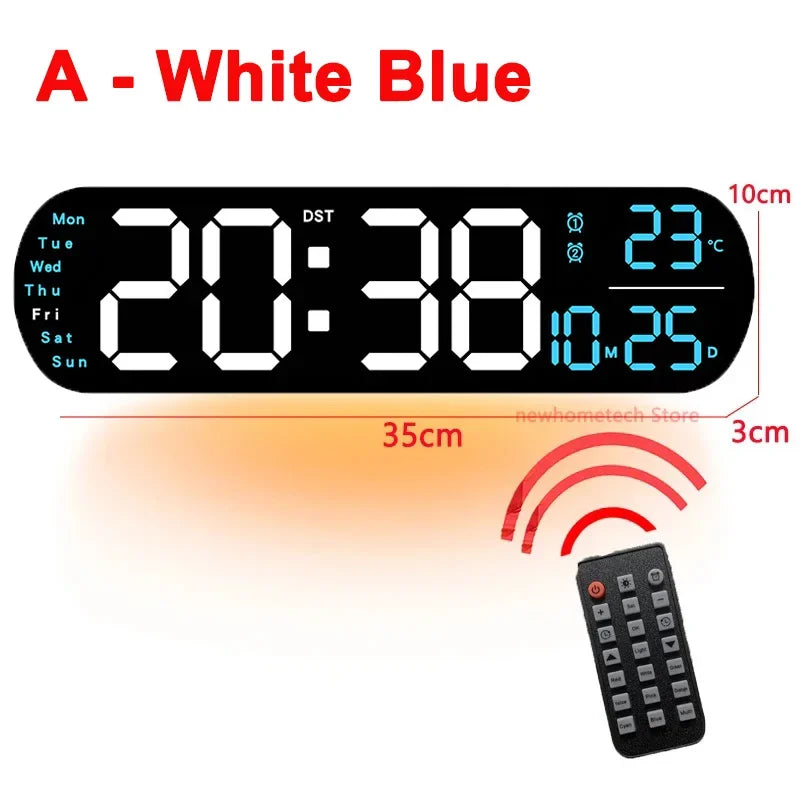 Horloge Murale numérique Led