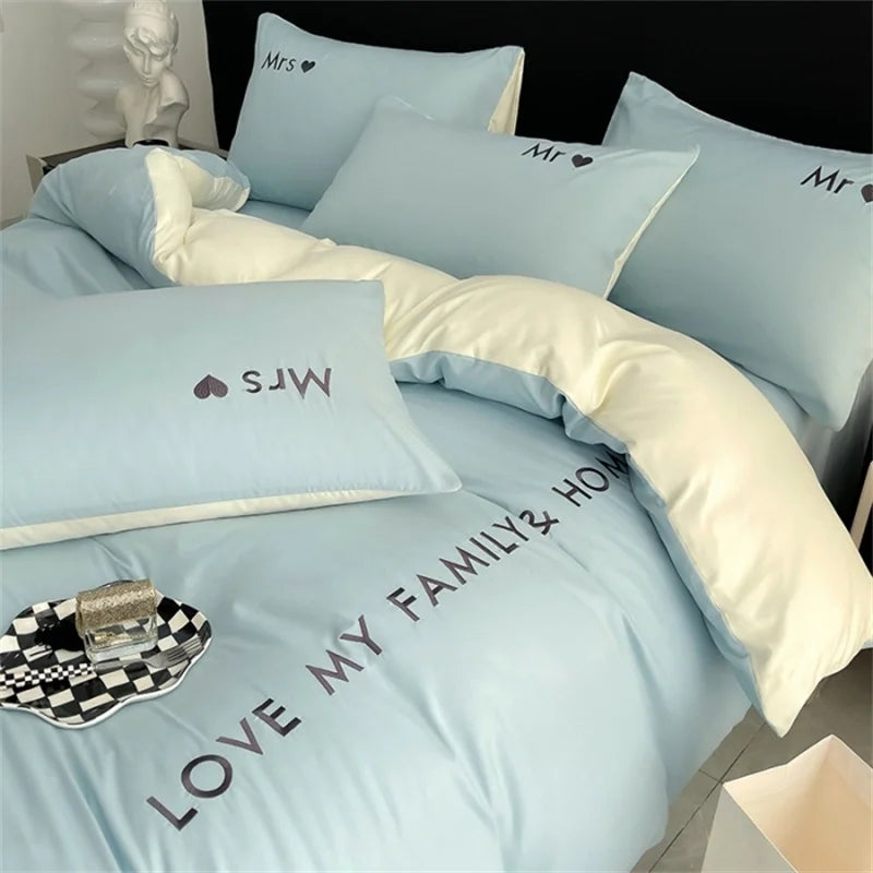 Parure Housse de Couette Style Nordique