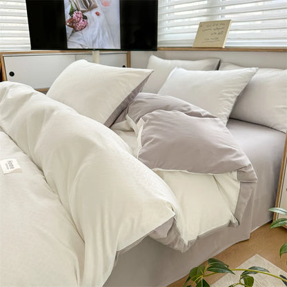 Parure Housse de Couette en Jacquard