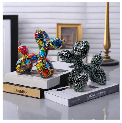 Figurine Chien Ballon Colorée