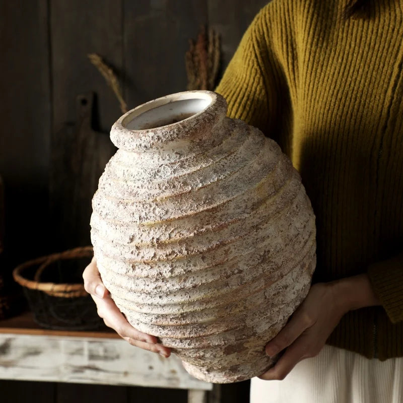 Vase en Argile brute