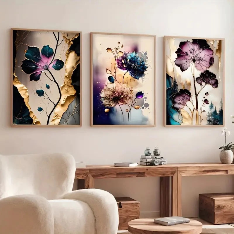 Tableau Moderne Art Fleur
