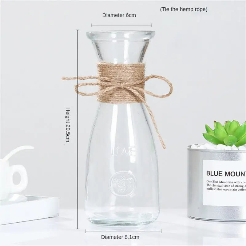 Vase en Verre épais