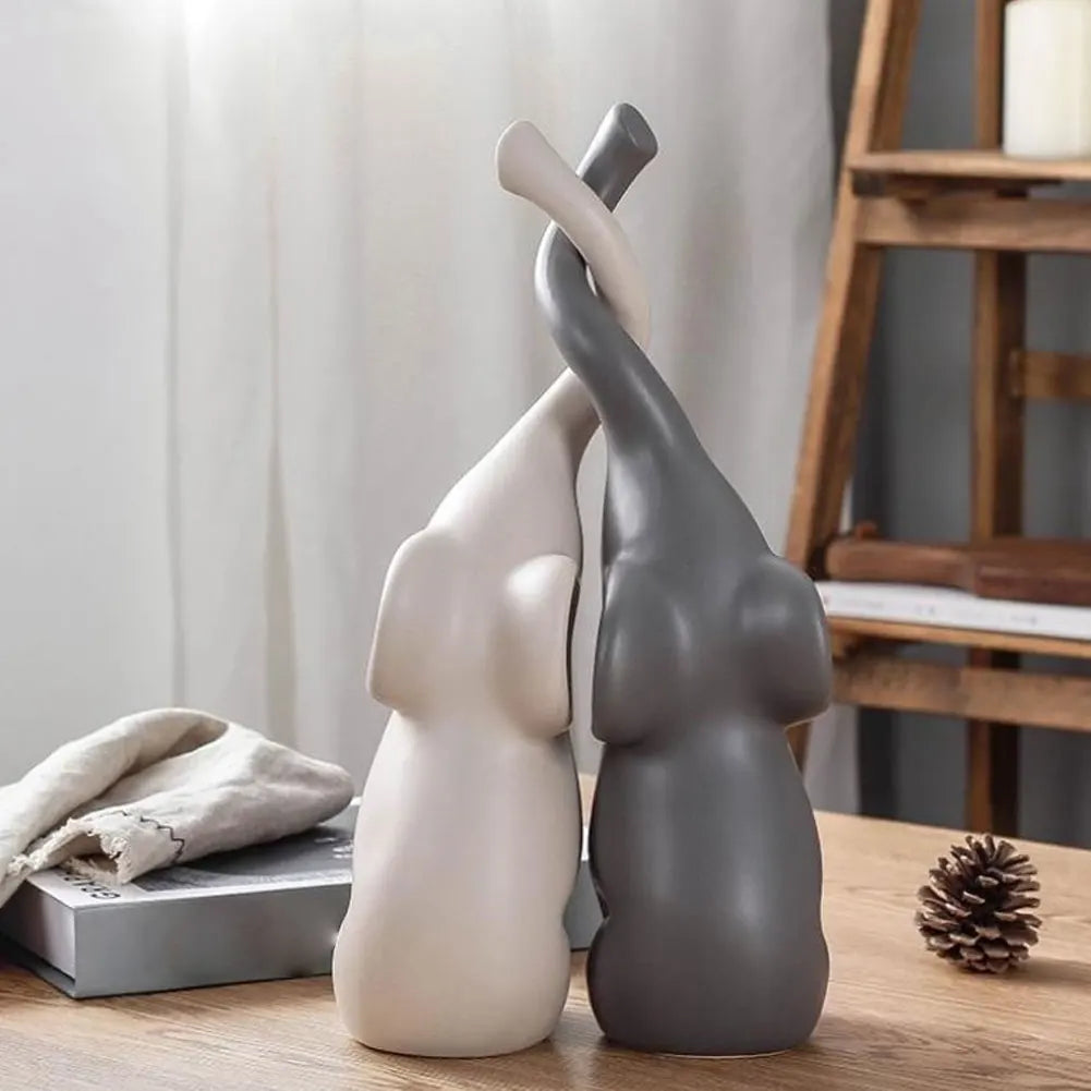 Figurine Eléphant en Céramique