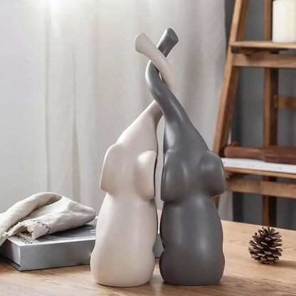 Figurine Eléphant en Céramique