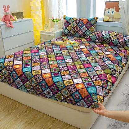 Parure de Drap-Housse Bohème