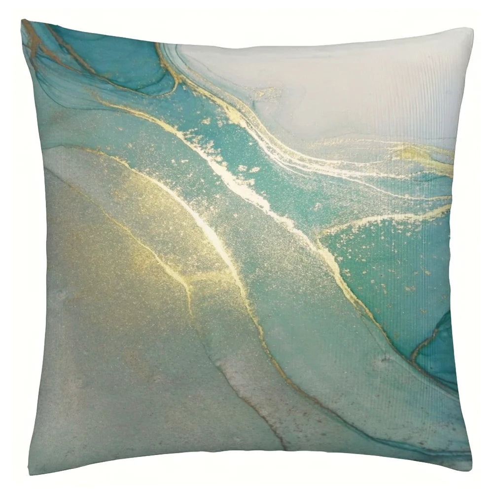 Housse de Coussin Marbre abstrait