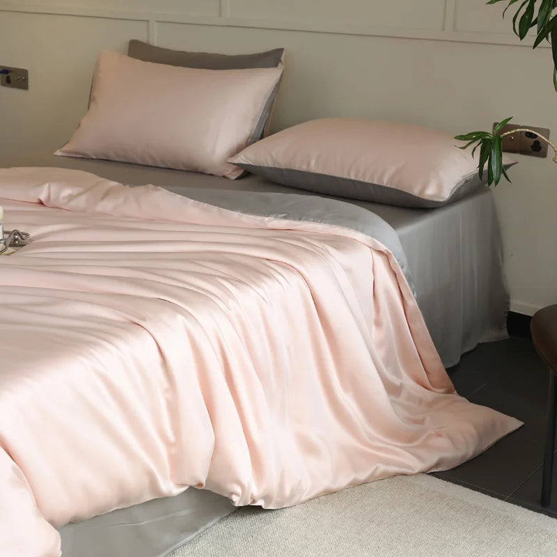 Parure Housse de Couette en Soie