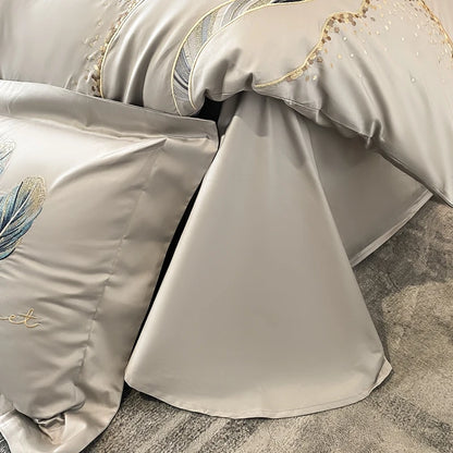 Parure de lit Brodée