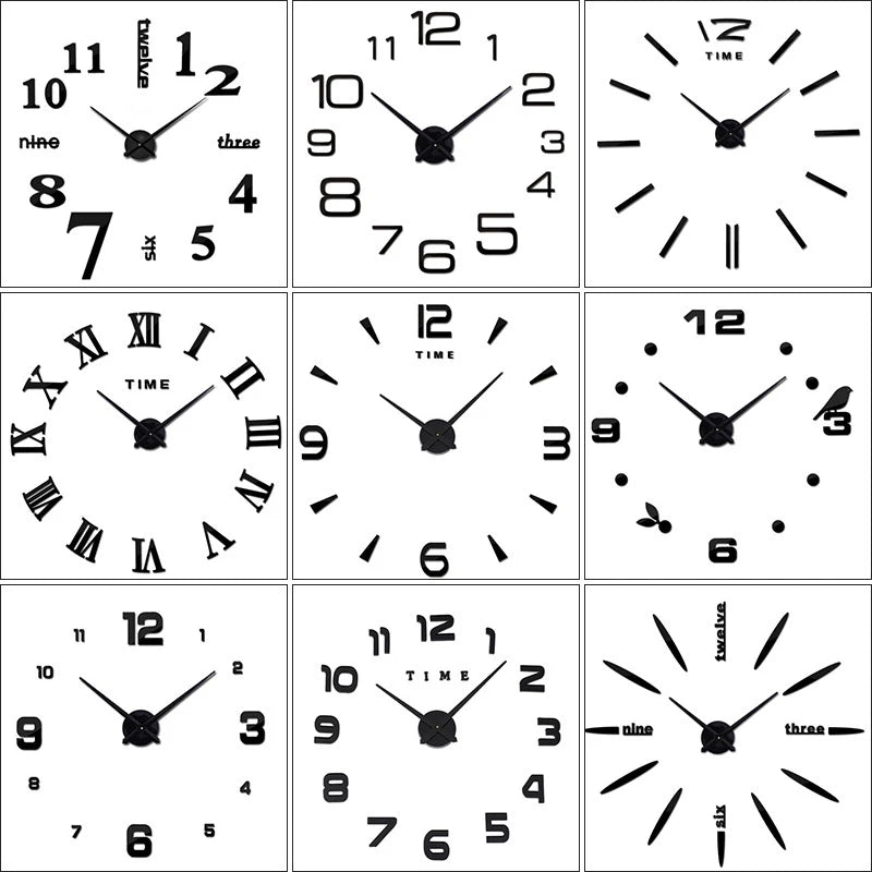Grande Horloge Murale