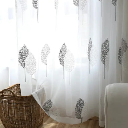 Rideaux en Tulle Transparent