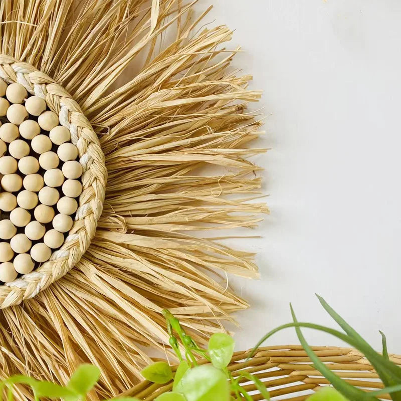 Décorations Murales  en raphia