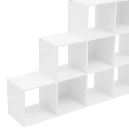 Bibliothèque d'angle en forme de L