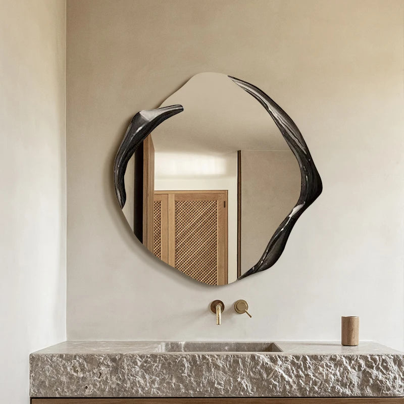 Miroir Décoratif Asymétrique