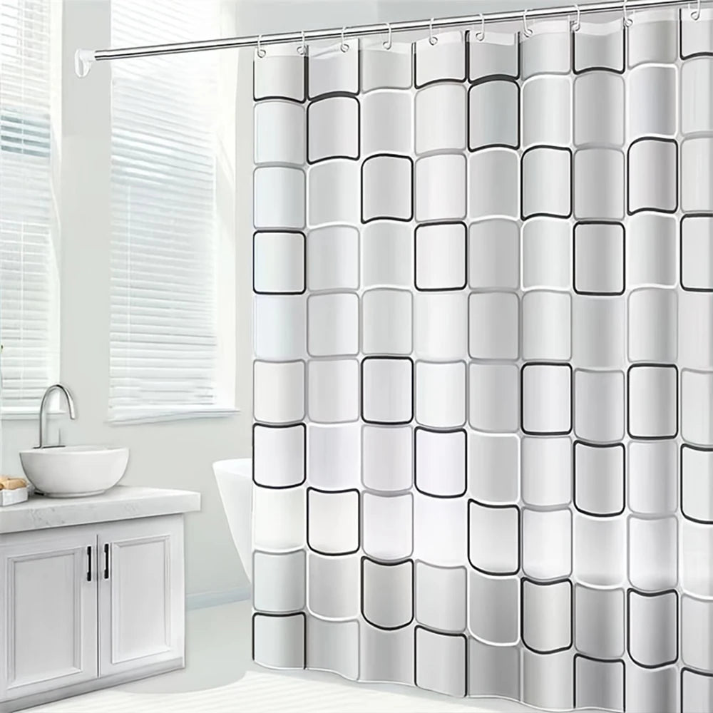 Rideau de Douche Transparent