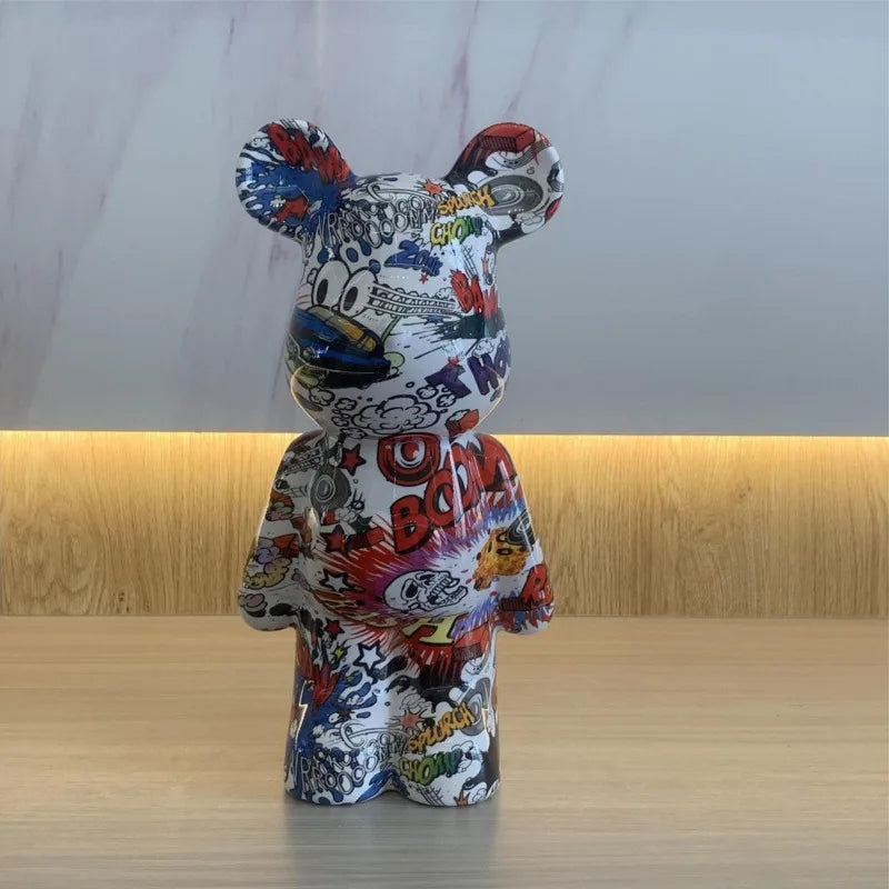 Figurine Ours Urbaine 28 cm