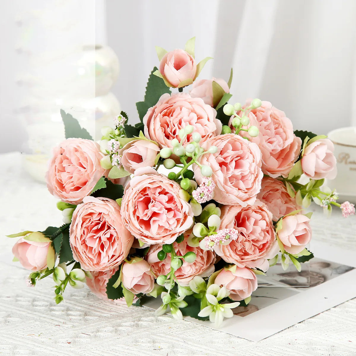 Fleur Artificielle Bouquet de Roses