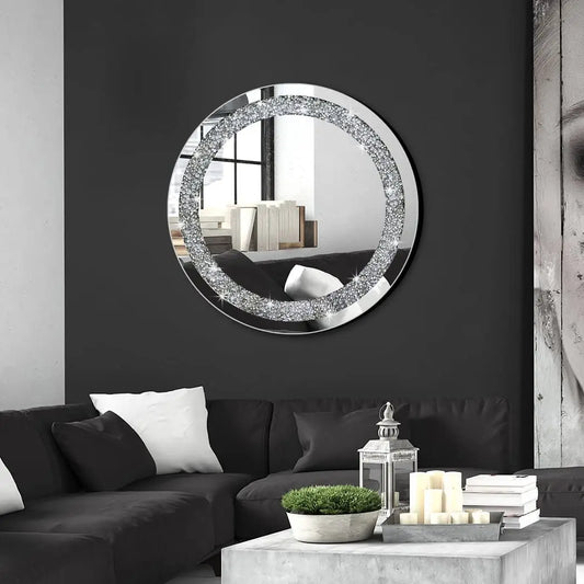 Miroir Décoratif Mural Rond