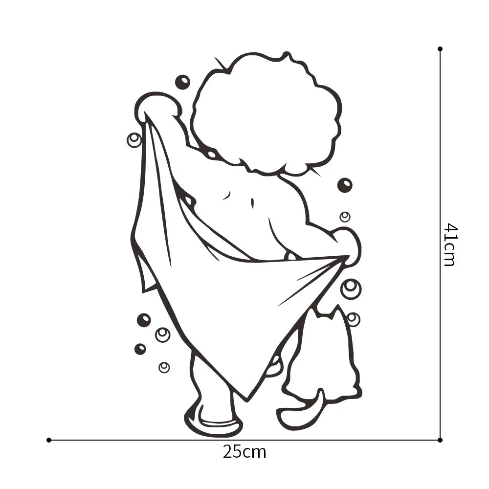 Autocollant Mural Salle de Bain