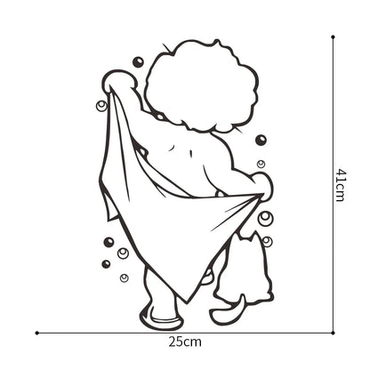 Autocollant Mural Salle de Bain