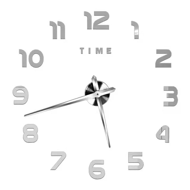 Horloge Murale  3D à Quartz