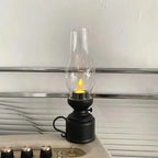 Lampe Bougie Rétro Sans Flamme Décoration Intérieure