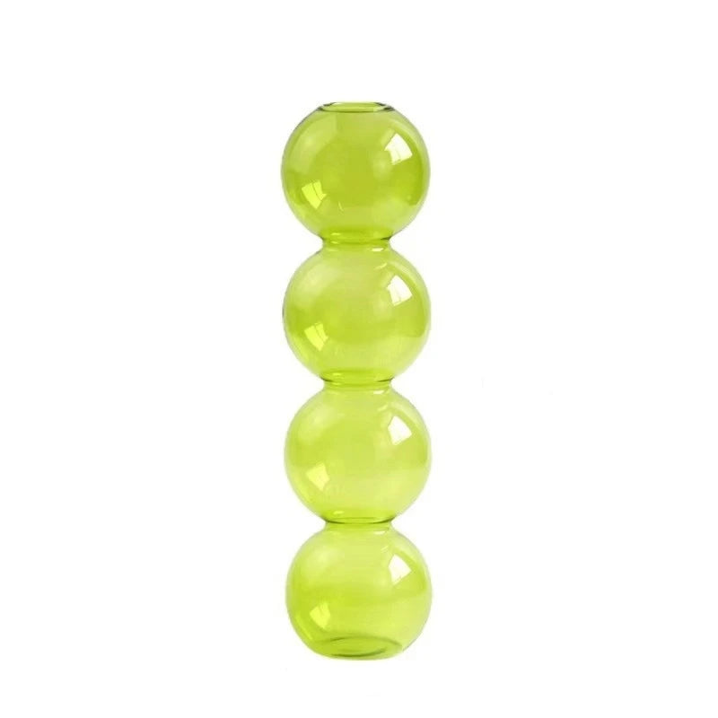 Vase en Verre à Bulles