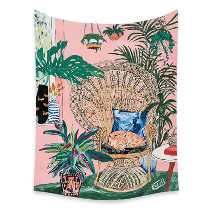 Tenture Murale Bohème