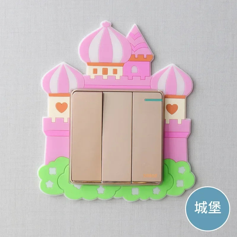 Autocollant Mural Interrupteur Lumineux