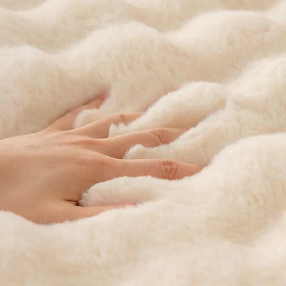 Housse de Canapé en Peluche Epaisse