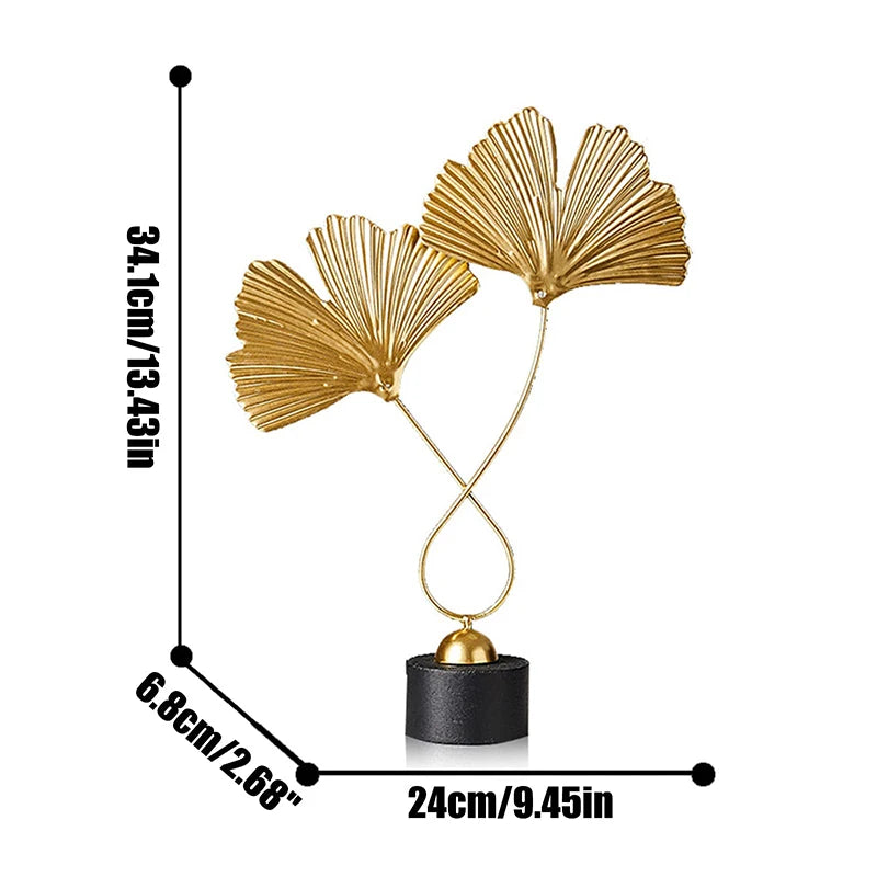 Sculpture  Feuilles de Ginko