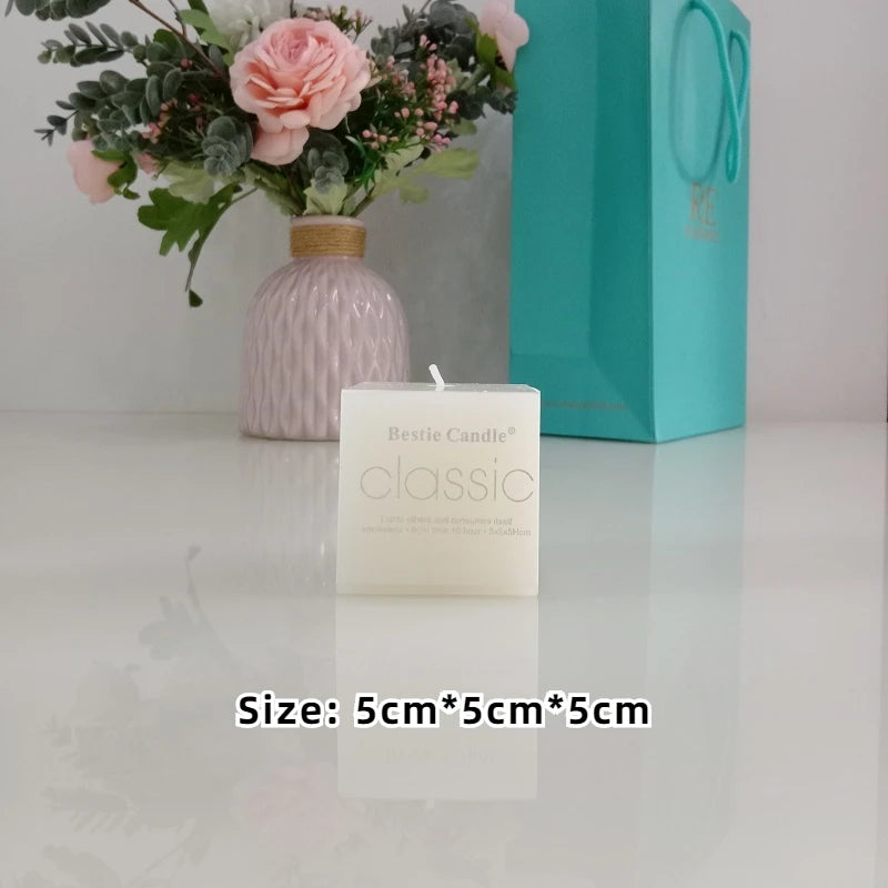 Bougies Pilier Blanc Ivoire