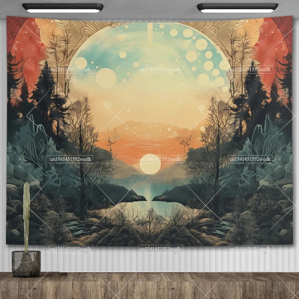 Tenture Murale Lune