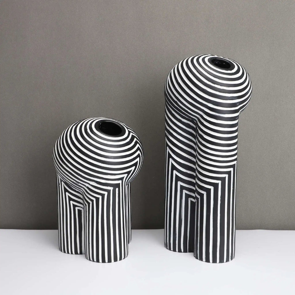 Vase en Résine design Abstrait