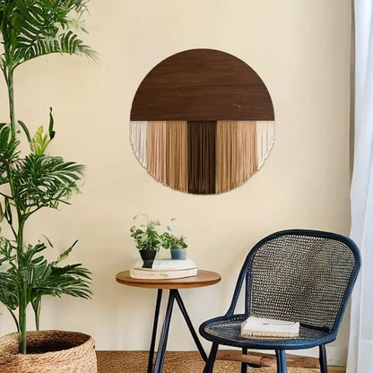 Macramé Murale grand format Coloré