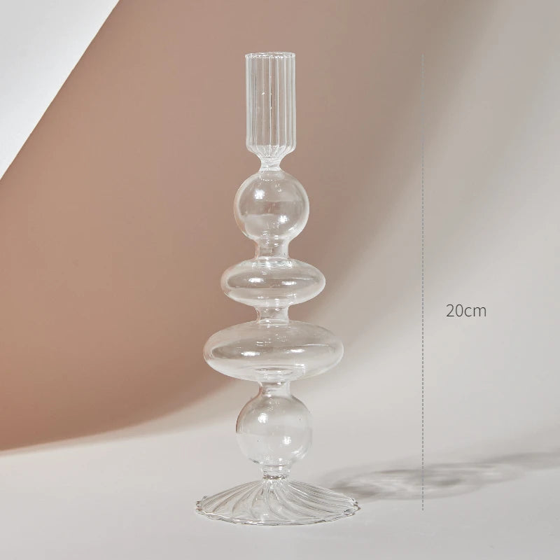 Bougeoir Moderne  en verre