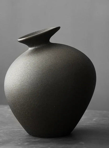 Vase en Terre Cuite Style Japonais