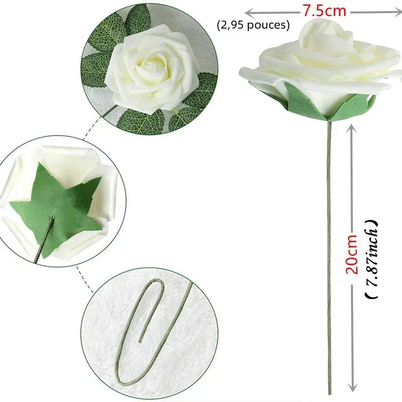 Fleur Artificielle Rose