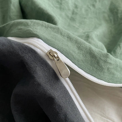 Parure Housse  de Couette en Coton