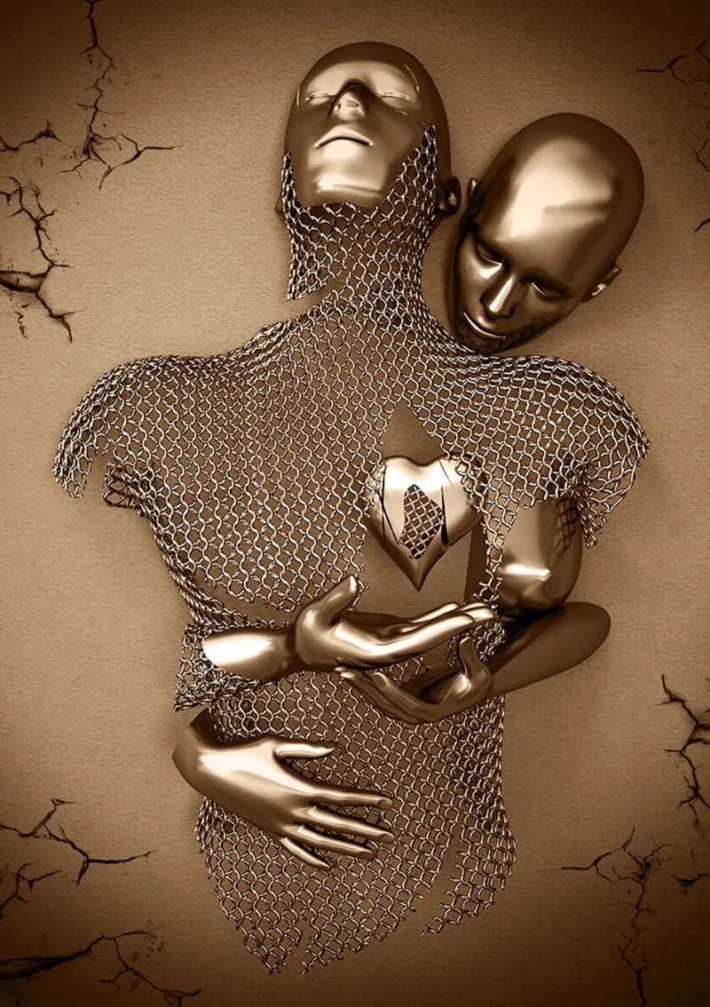Tableau Moderne Couple