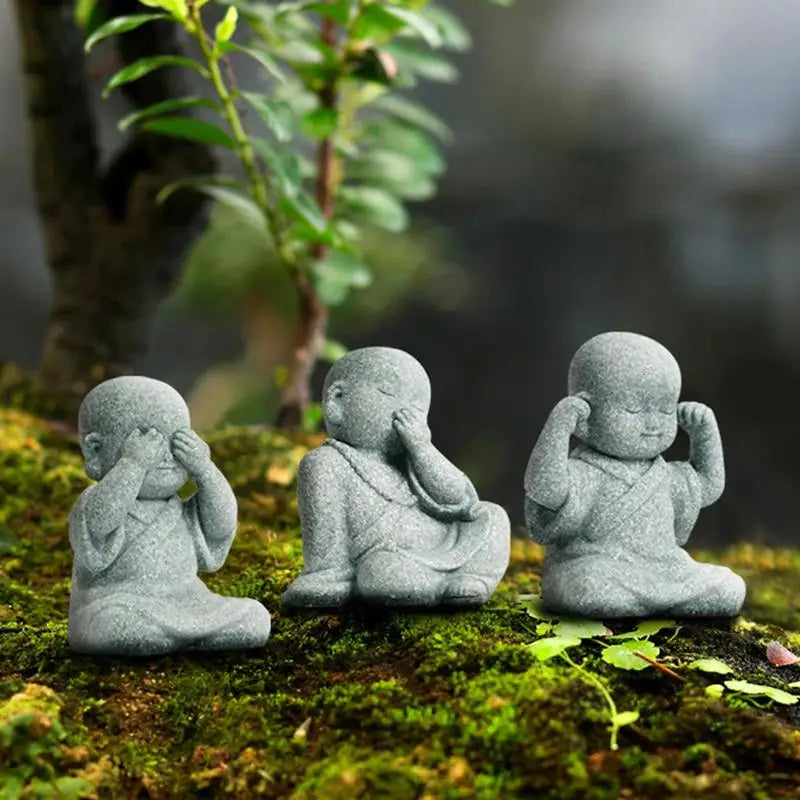 Statues de Bouddha en Pierre