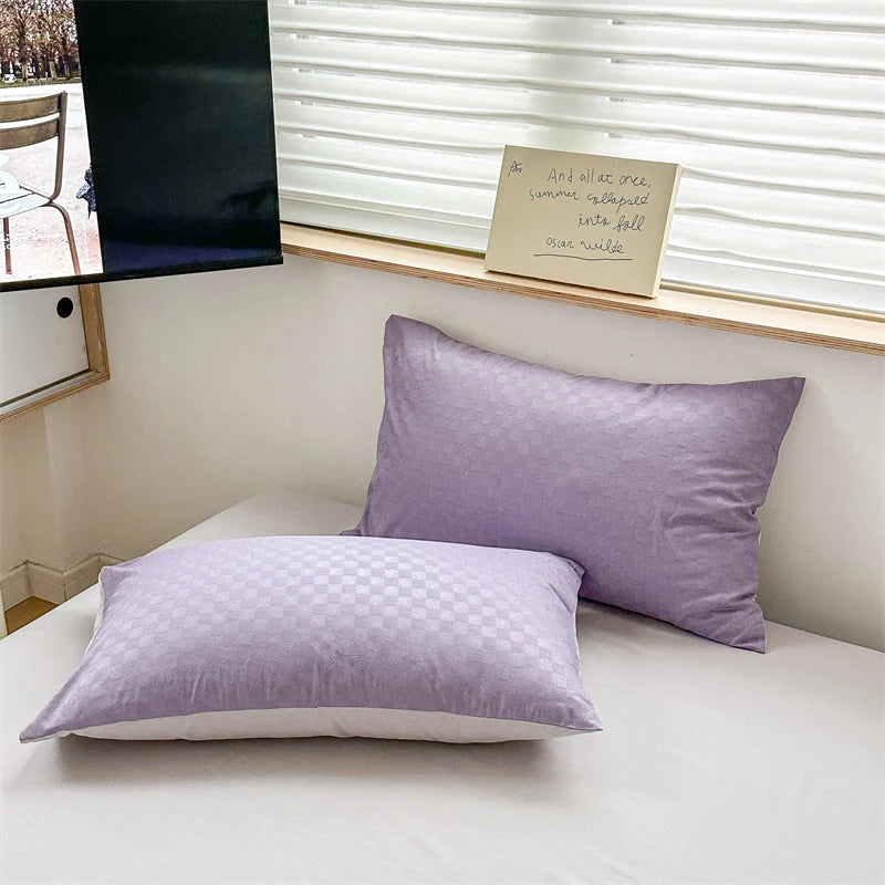 Parure Housse de Couette en Jacquard