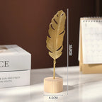 Sculpture de Feuilles de Ginko