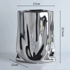 Vase en Céramique en forme de sac