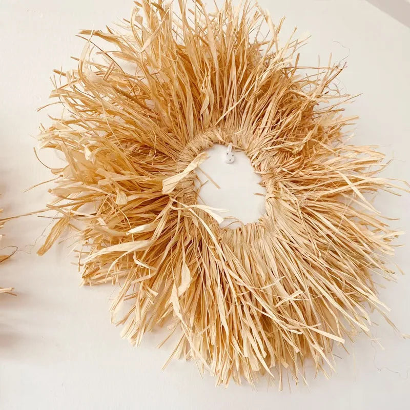 Décorations Murales  en raphia