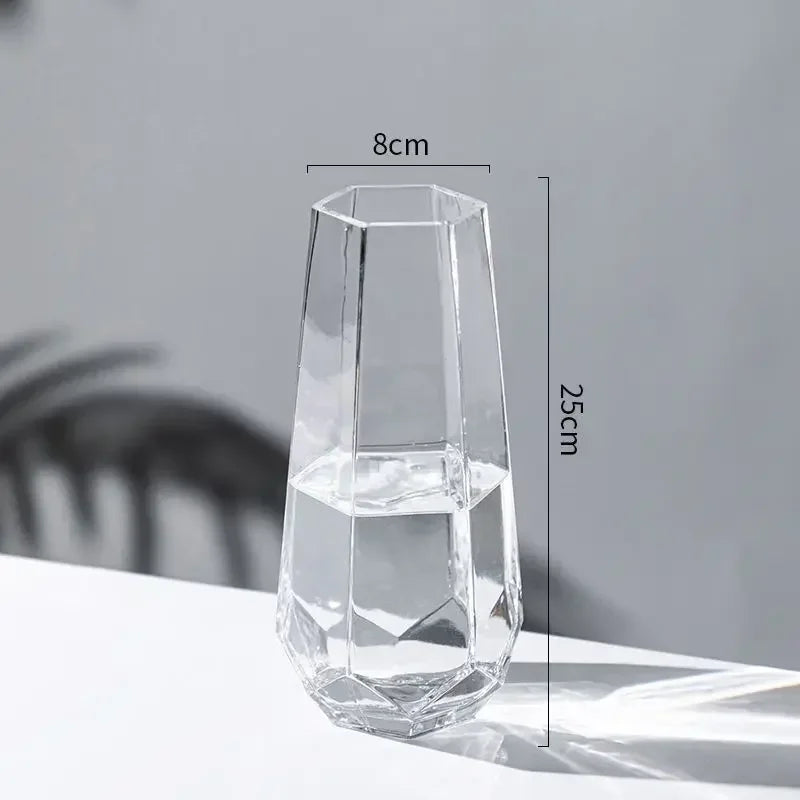 Vase en Verre Epais