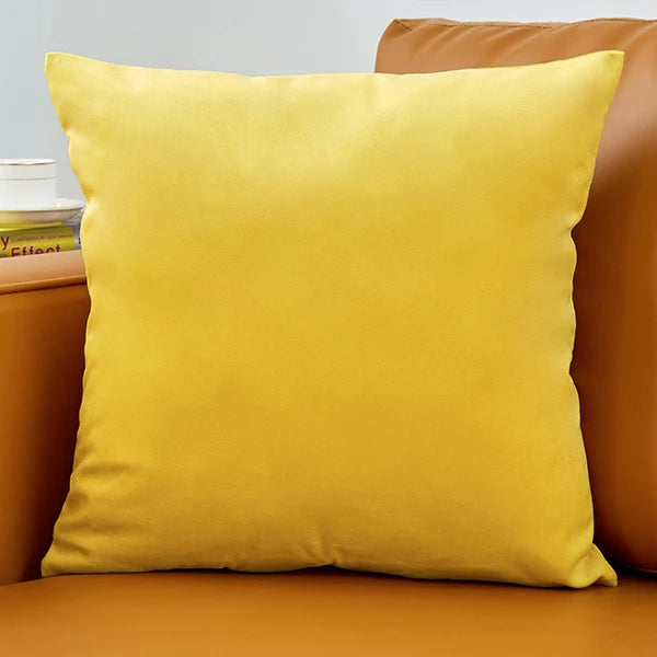 Housse de coussin en velours 40×40 cm