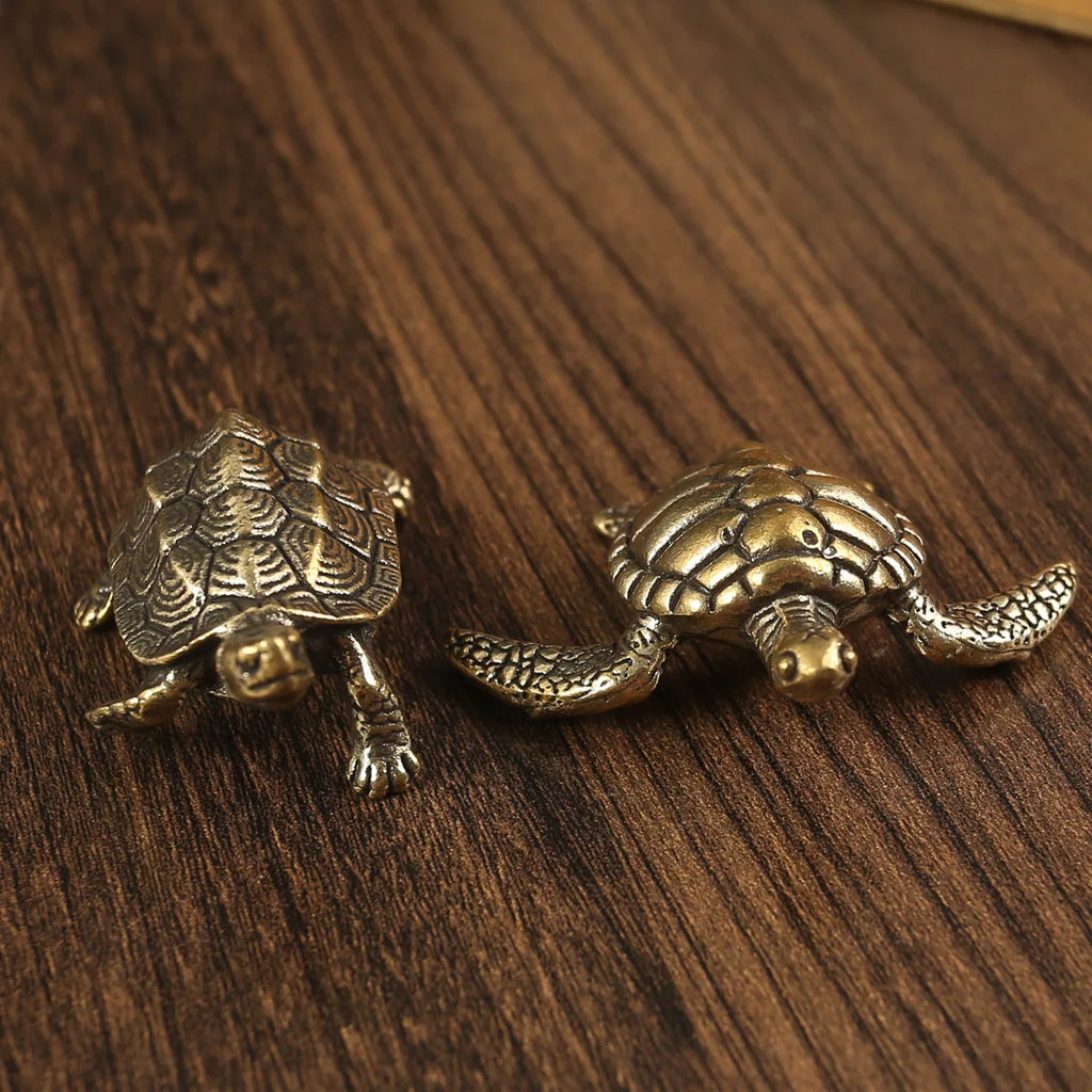 Figurine de Tortue Cuivre