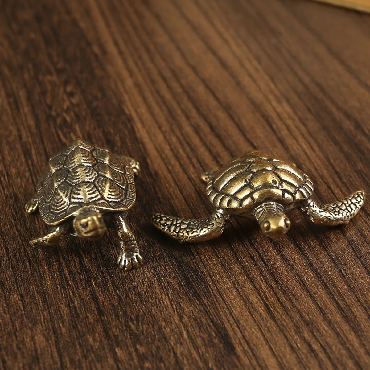 Figurine de Tortue Cuivre