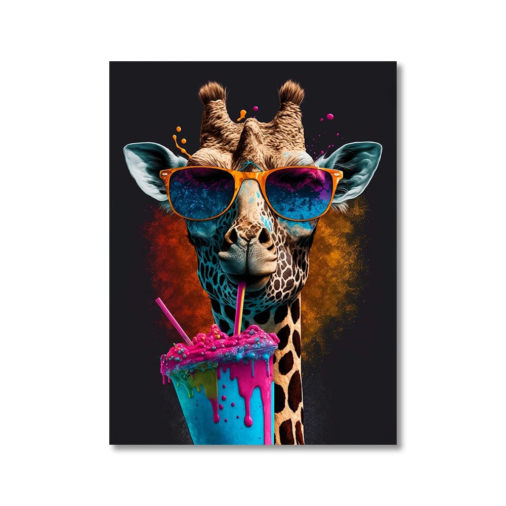 Tableau Moderne Art Animal